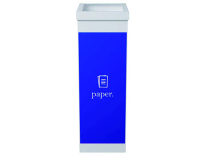 Contenedor papelera reciclaje Fast-paperflow para papel 60 l.